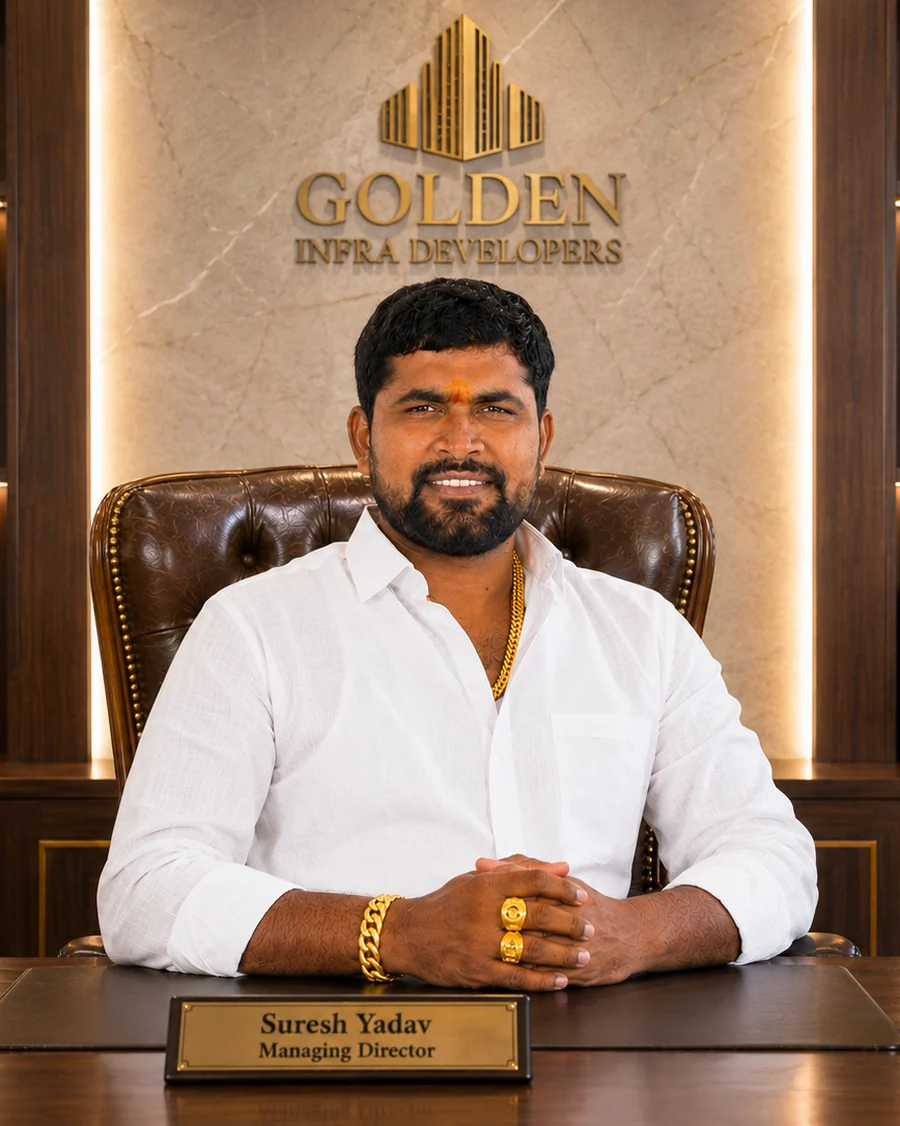 Suresh Yadav, Managing Director of Golden Infra Developers