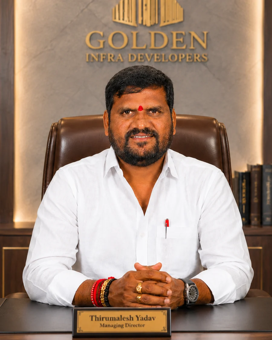 Thirumalesh Yadav, Managing Director of Golden Infra Developers